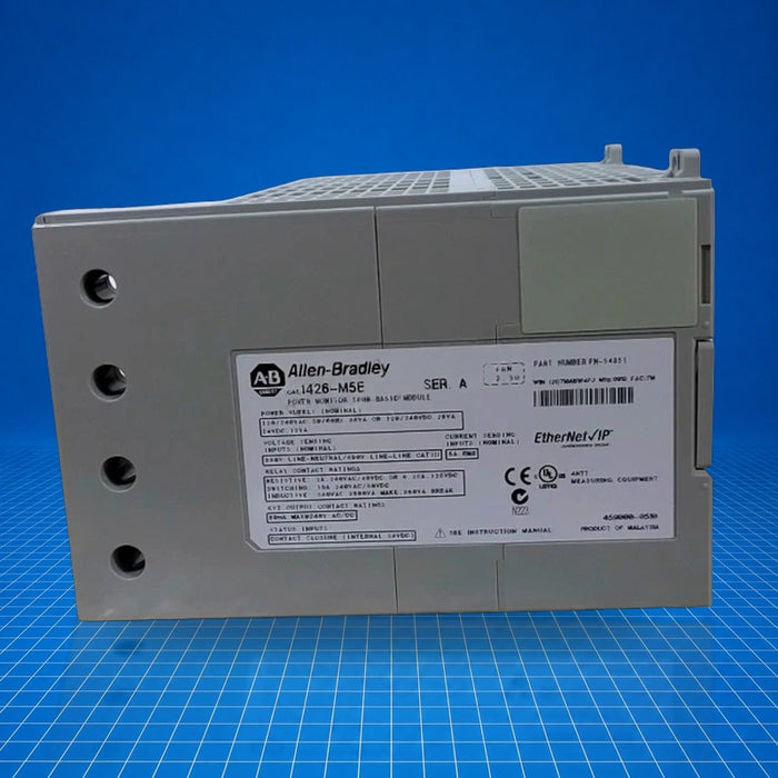 1426-M5E Allen Bradley industrial automation part - part number label view