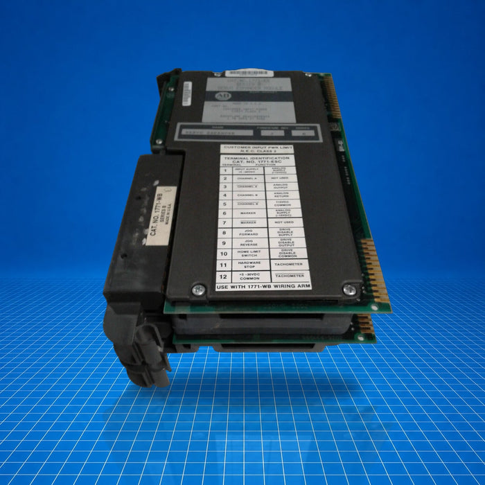 1771-ES Allen Bradley industrial automation part - part number label view