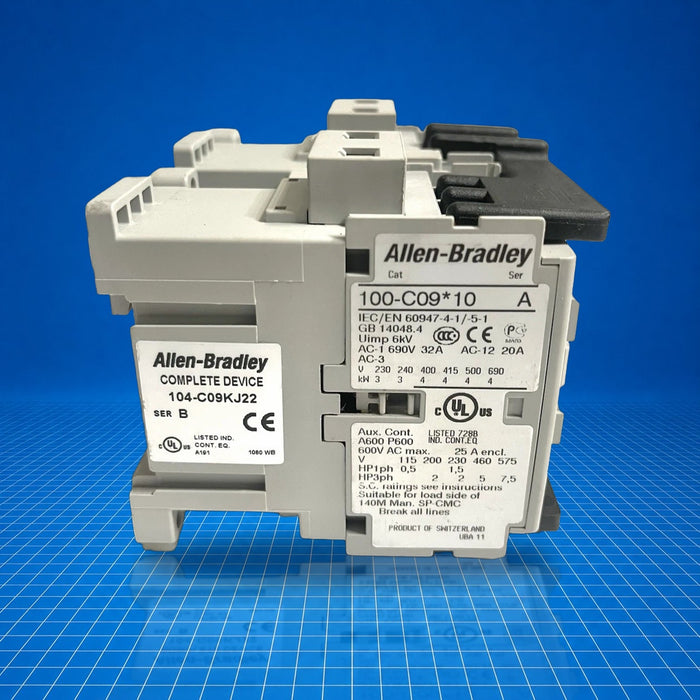104-C09EJ22 Allen Bradley industrial automation part - unit detail