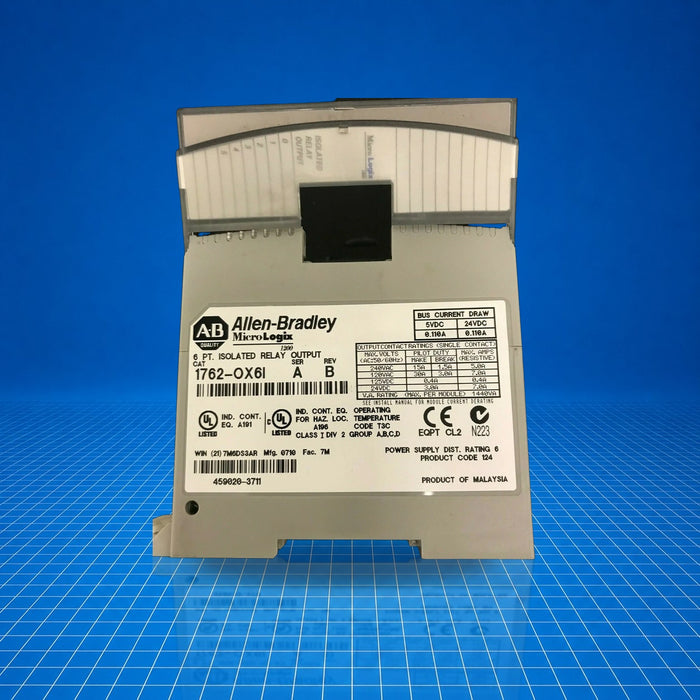 1762-OX6I Allen Bradley PLC - product view