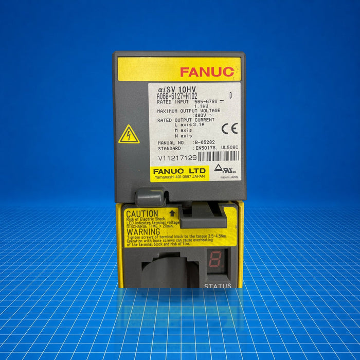 A06B-6127-H102 GE Fanuc industrial automation part - tested surplus unit