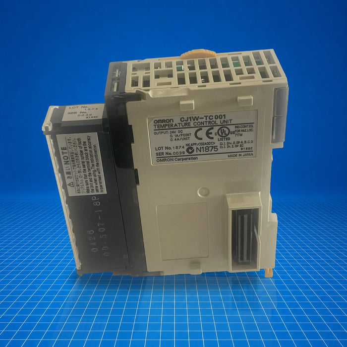 CJ1W-TC001 Omron industrial automation part - unit detail