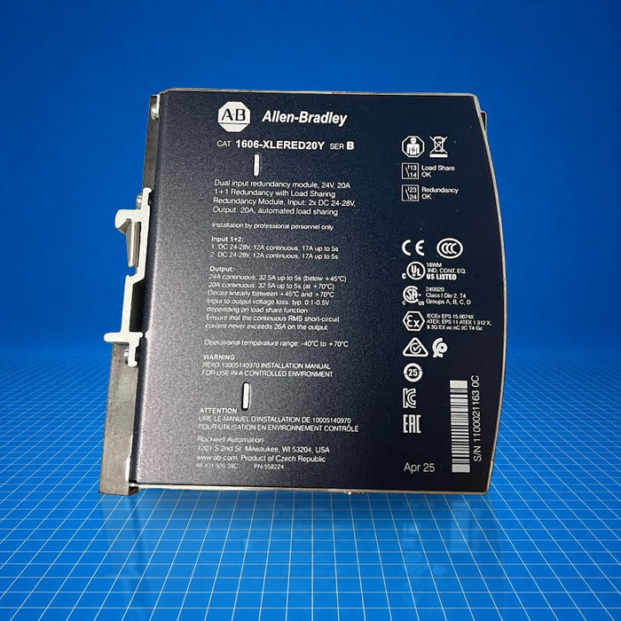 1606-XLERED Allen Bradley Power Supply - unit detail