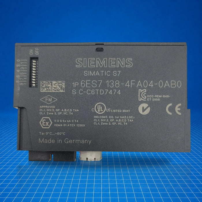 6ES7138-4FA04-0AB0 Siemens