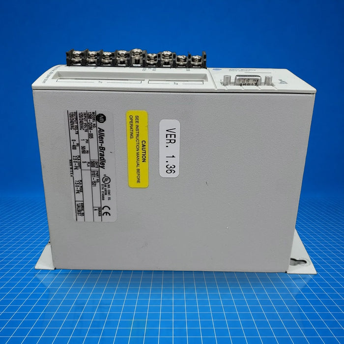 1398-DDM-005 Allen Bradley industrial automation part - part number label view