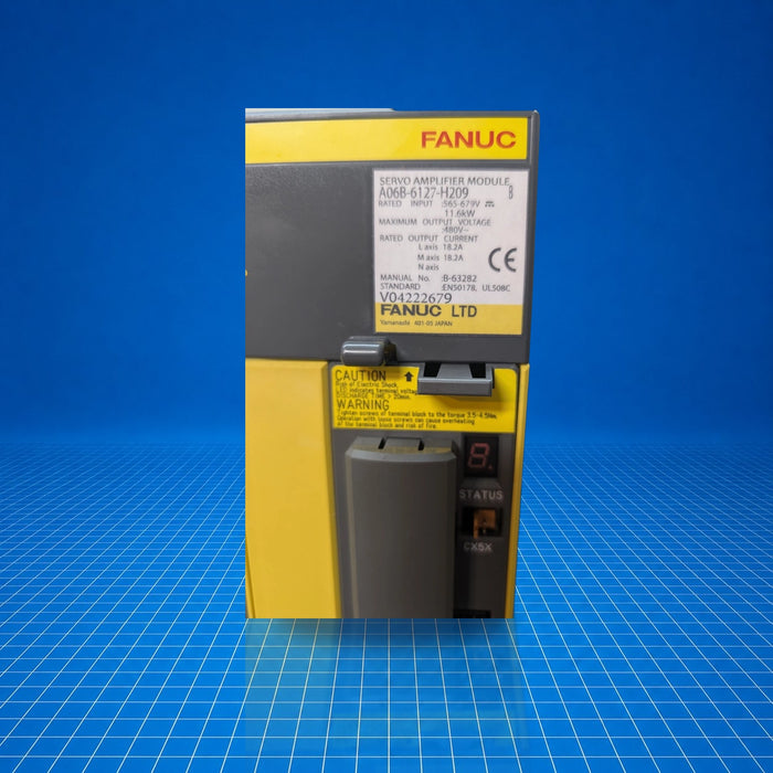 A06B-6127-H209 GE Fanuc industrial automation part - product view