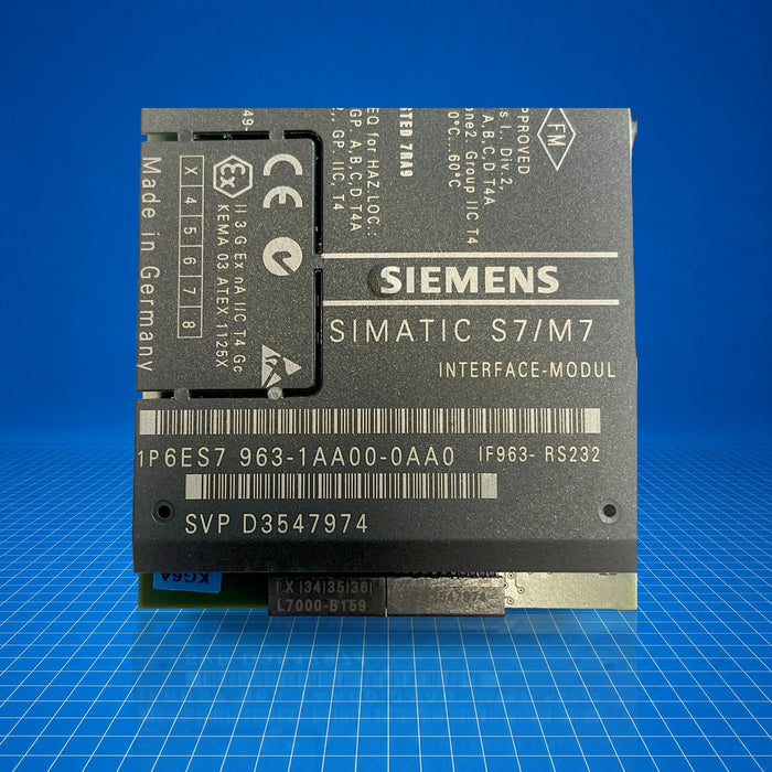 6ES7963-1AA00-0AA0 Siemens
