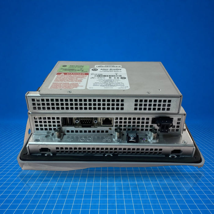 2711P-T7C6D1 Allen Bradley industrial automation part - part number label view