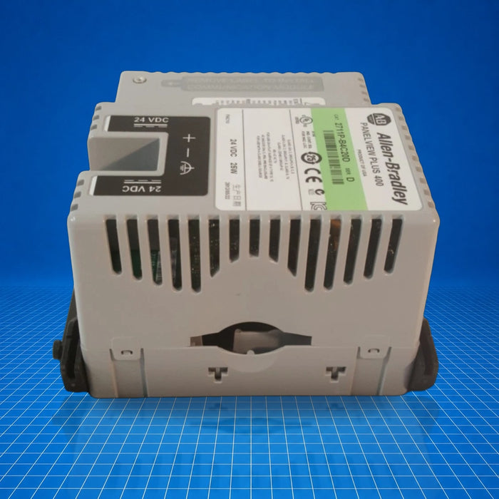 2711P-B4C20D Allen Bradley industrial automation part - part number label view