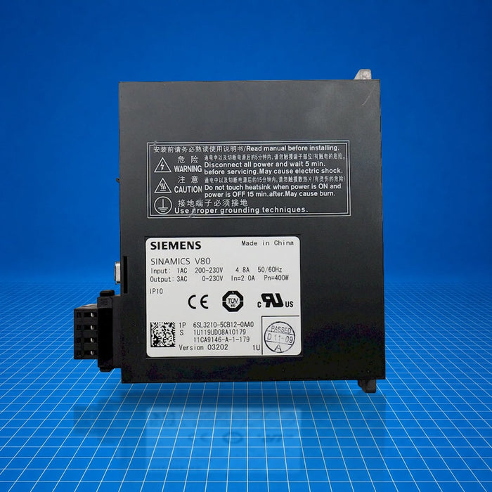 6SL3210-5CB12-0AA0 Siemens industrial automation part - unit detail