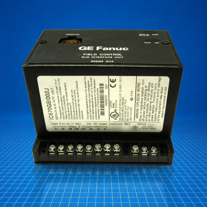 IC670GBI002J GE Fanuc