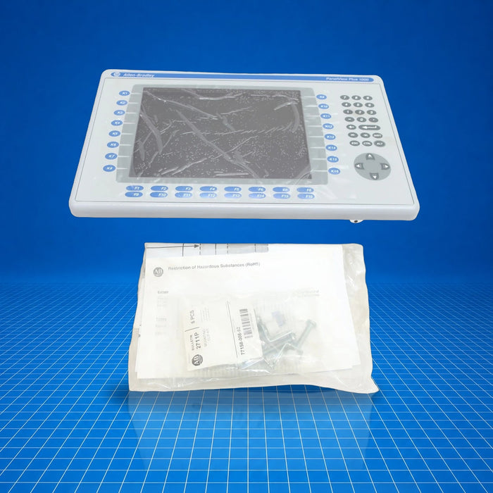 2711P-B10C4D8 Allen Bradley HMI Graphic Terminals - part number label view