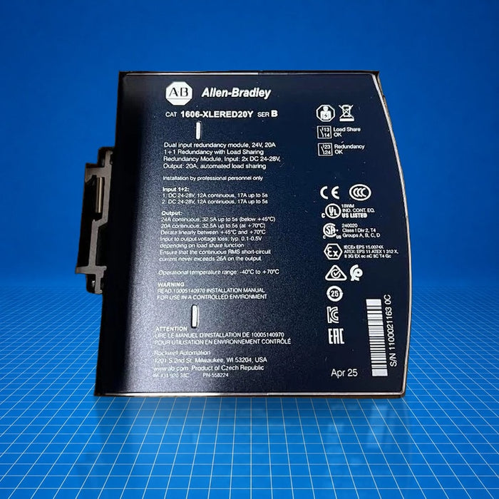 1606-XLERED Allen Bradley Power Supply - product view