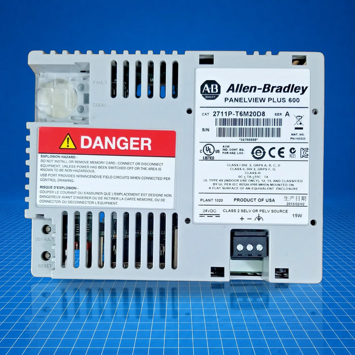 2711P-T6M20D Allen Bradley industrial automation part - product view