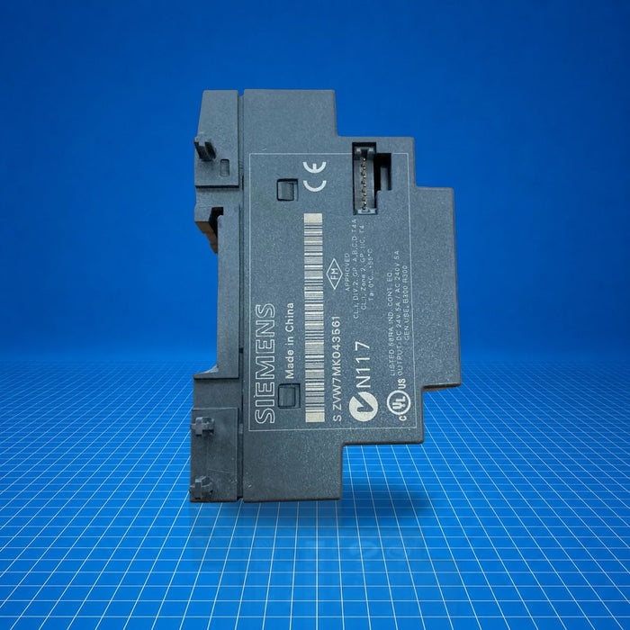 6ED1055-1FB00-0BA1 Siemens industrial automation part - part number label view