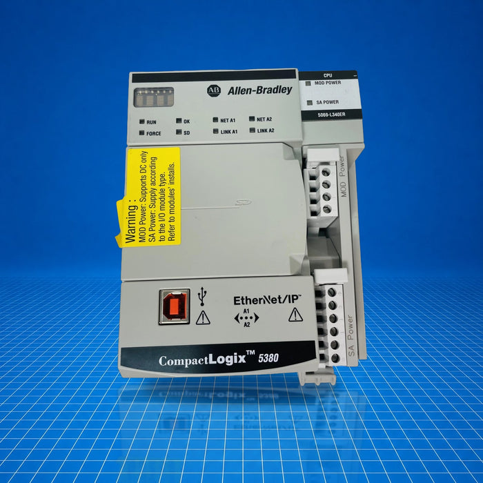 5069-L340ER Allen Bradley industrial automation part - part number label view