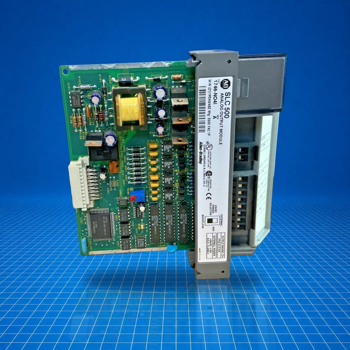 1746-NO4I Allen Bradley PLC - part number label view