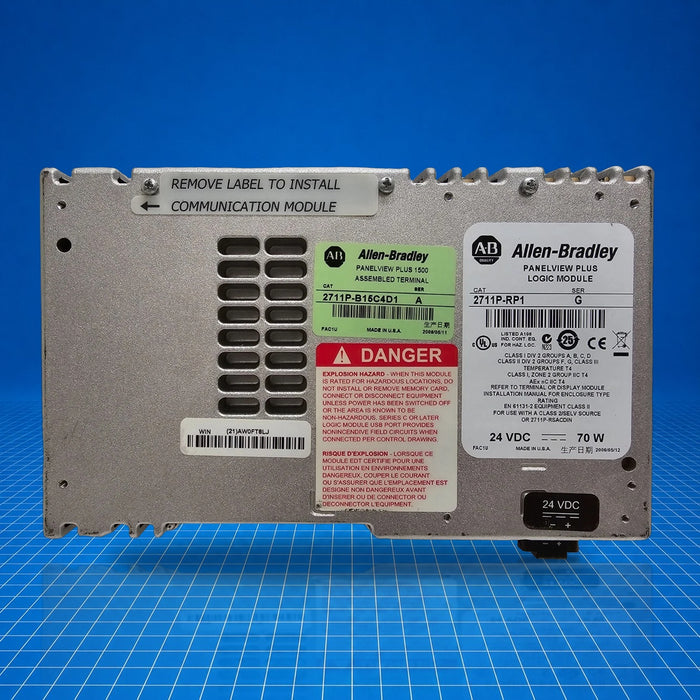 2711P-B15C4D1 Allen Bradley industrial automation part - unit detail