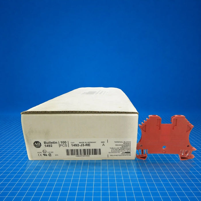 1492-J3 Allen Bradley (lot of 100) - part number label view