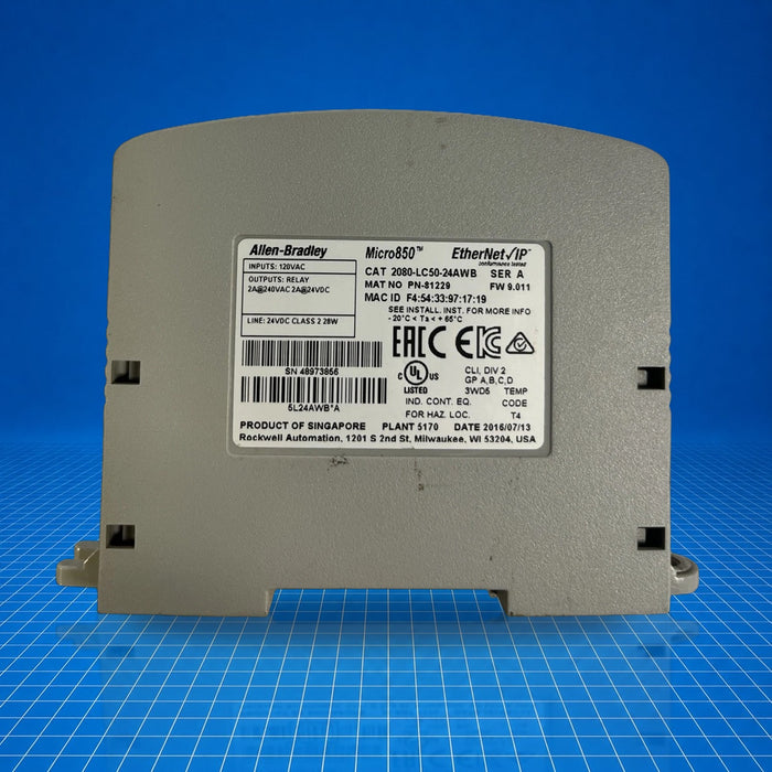 2080-LC50-24AWB Allen Bradley industrial automation part