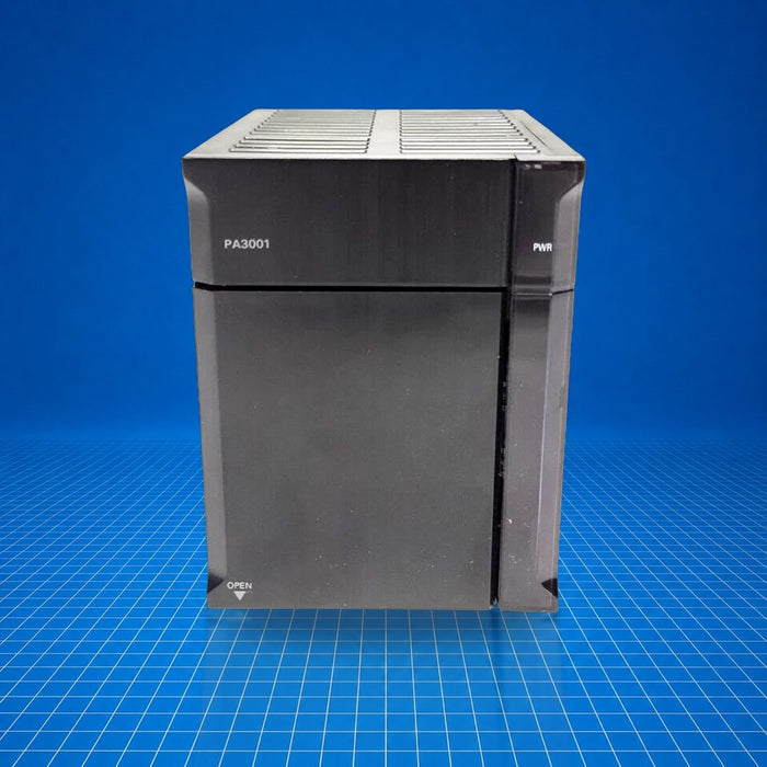 NJ-PA3001 Omron industrial automation part - part number label view