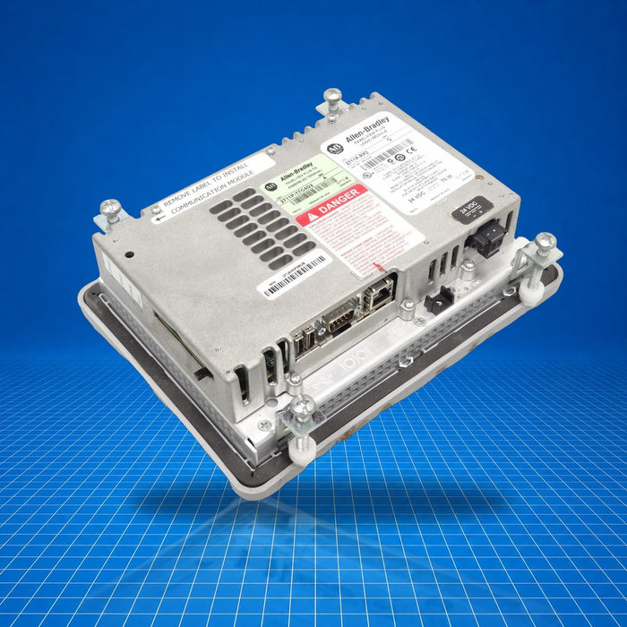 2711P-T7C4D2 Allen Bradley industrial automation part - part number label view