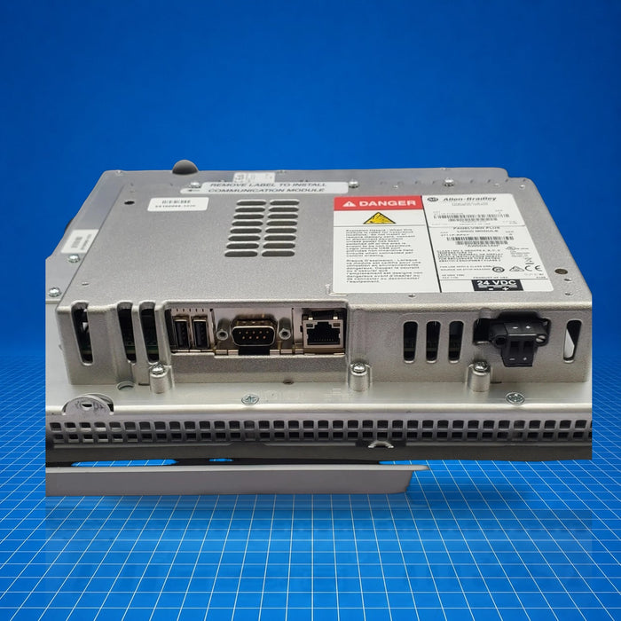 2711P-T12C4D6 Allen Bradley industrial automation part - part number label view