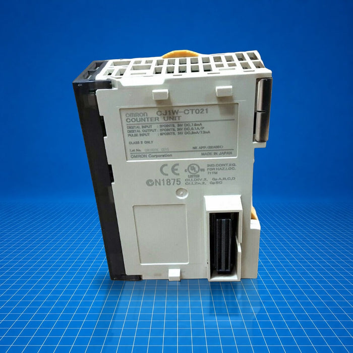 CJ1W-CT021 Omron industrial automation part - part number label view