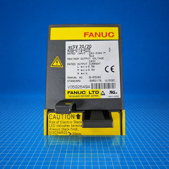 A06B-6114-H205 GE Fanuc industrial automation part - unit detail