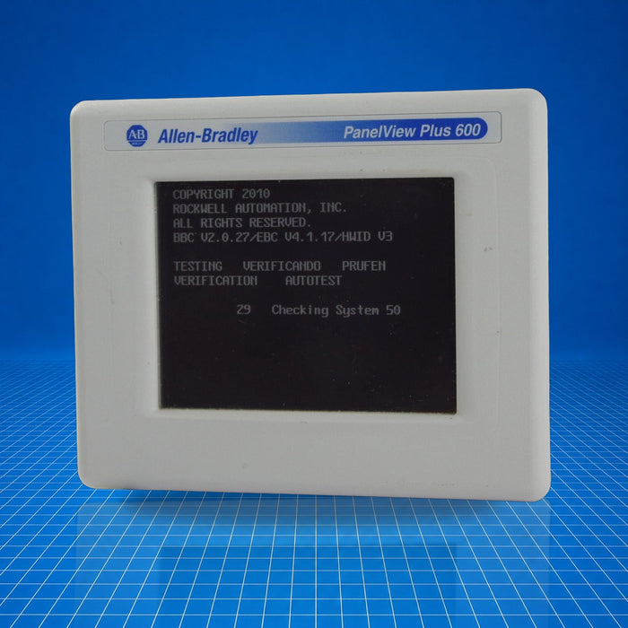 2711P-T6C1D Allen Bradley industrial automation part - tested surplus unit