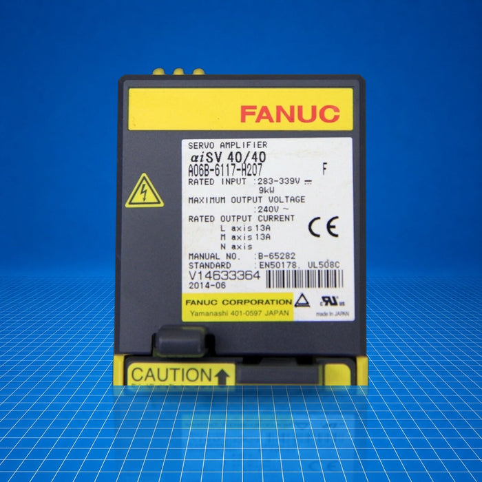 A06B-6117-H207 GE Fanuc industrial automation part - unit detail