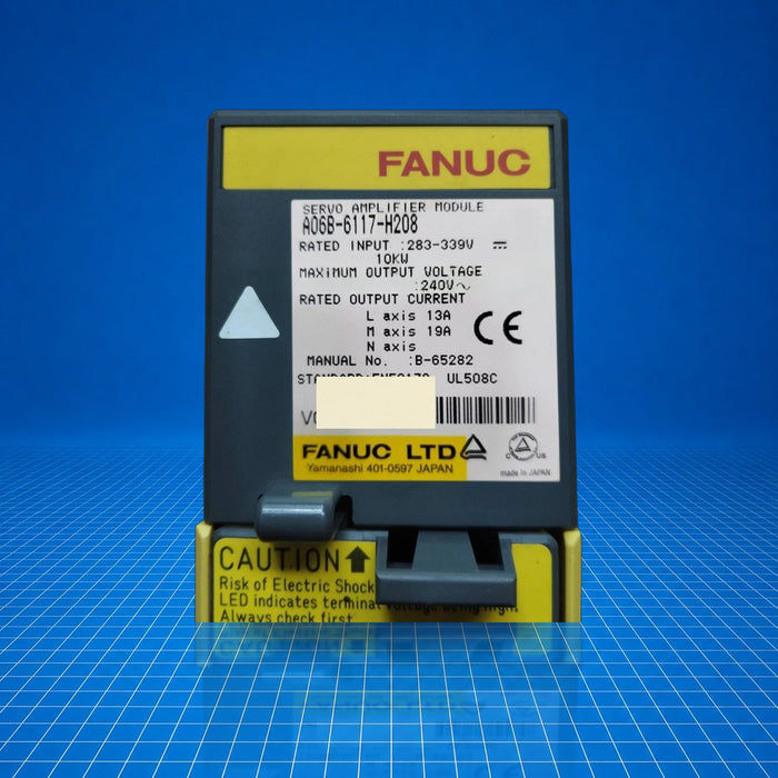 A06B-6117-H208 GE Fanuc industrial automation part - product view