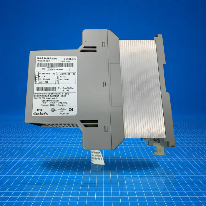 160-BA01NPS1P1 Allen Bradley industrial automation part - tested surplus unit