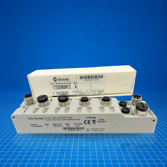 1732D-IB8M12 Allen Bradley industrial automation part - product view