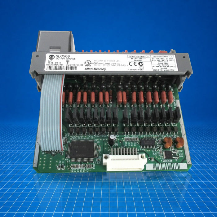 1746-OA16 Allen Bradley PLC - part number label view