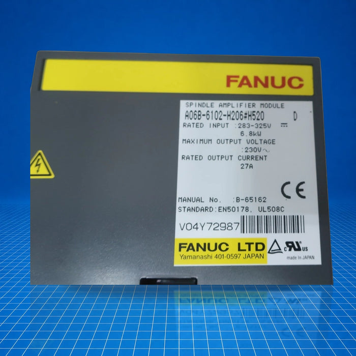 A06B-6102-H206 GE Fanuc industrial automation part - tested surplus unit