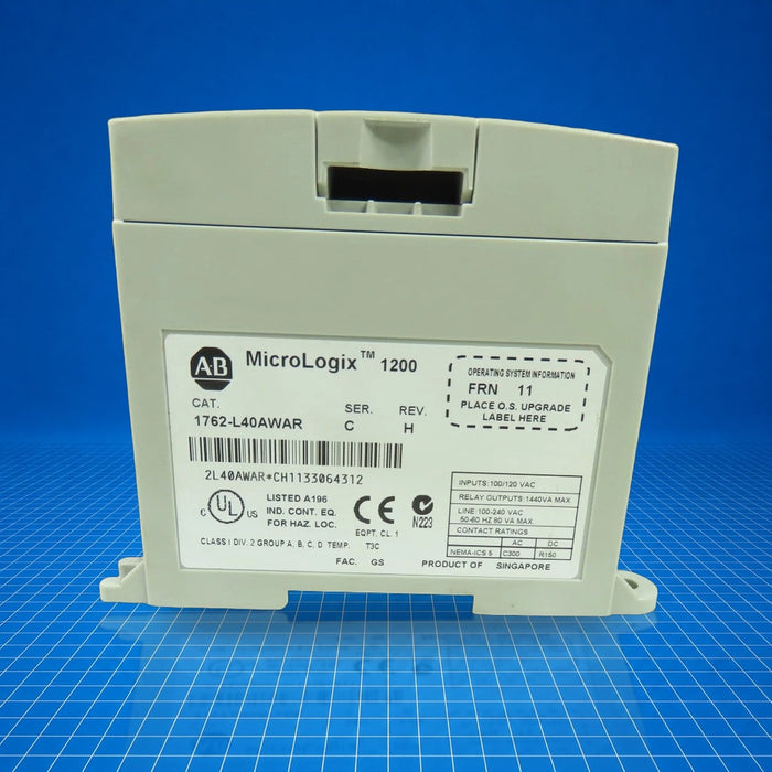 1762-L40AWAR Allen Bradley PLC - unit detail