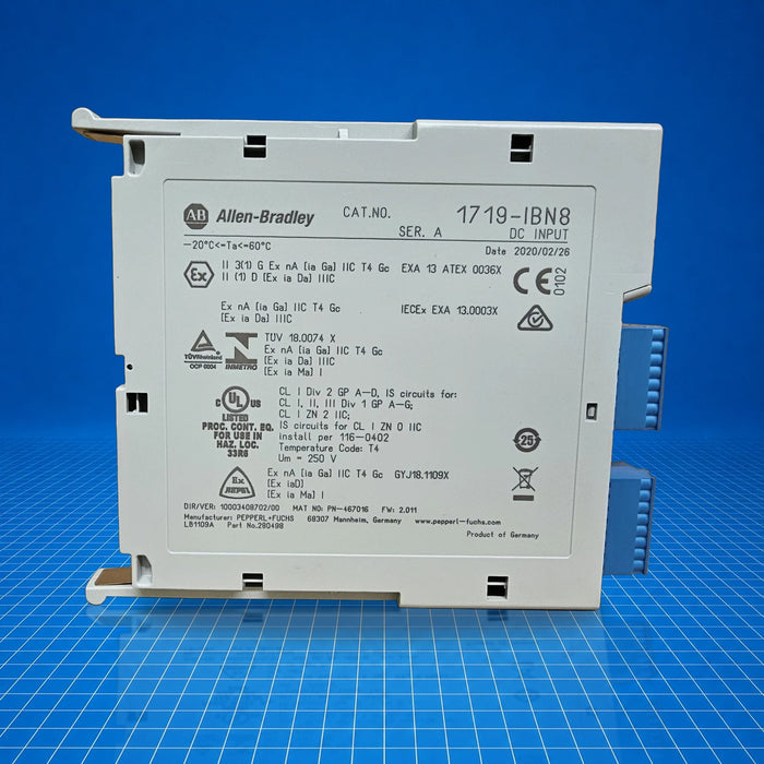 1719-IBN8 Allen Bradley industrial automation part - product view
