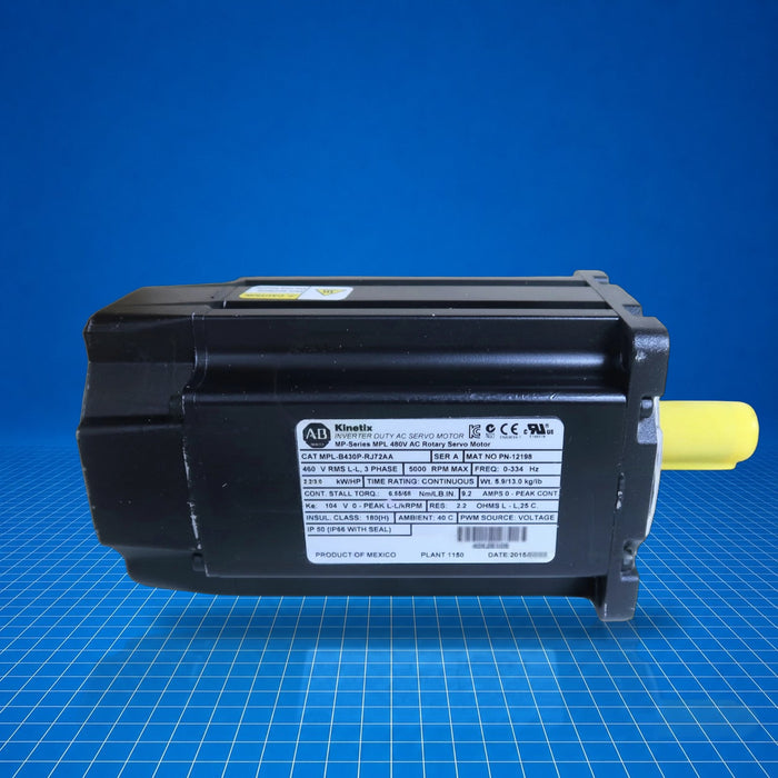 MPL-B430P-RJ72AA Allen-Bradley