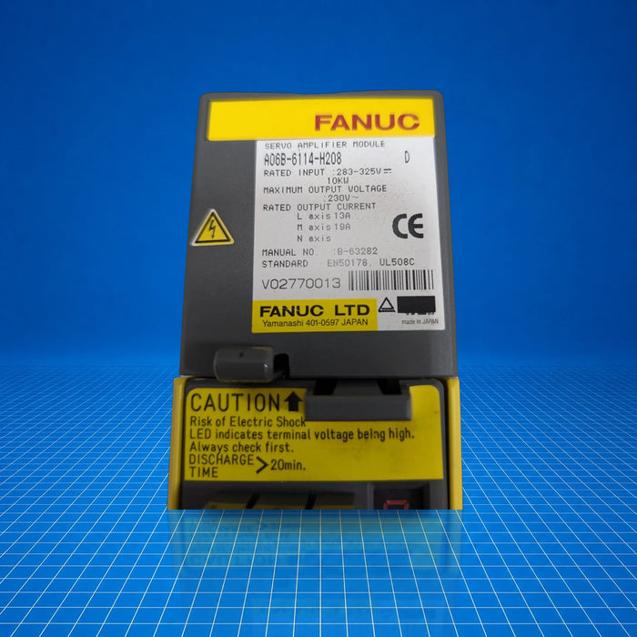 A06B-6114-H208 GE Fanuc industrial automation part - product view