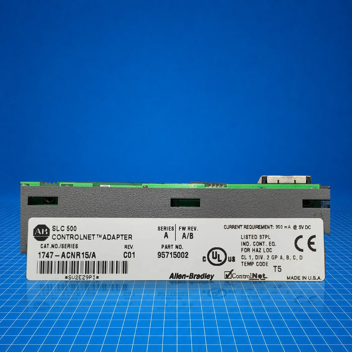 1747-ACNR15 Allen Bradley industrial automation part - unit detail