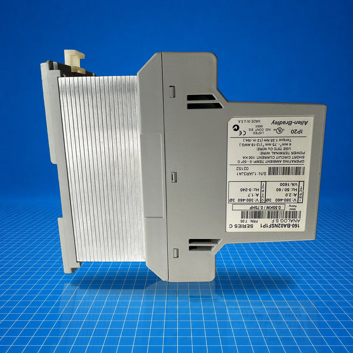 160-BA02NSF1P1 Allen Bradley industrial automation part - tested surplus unit