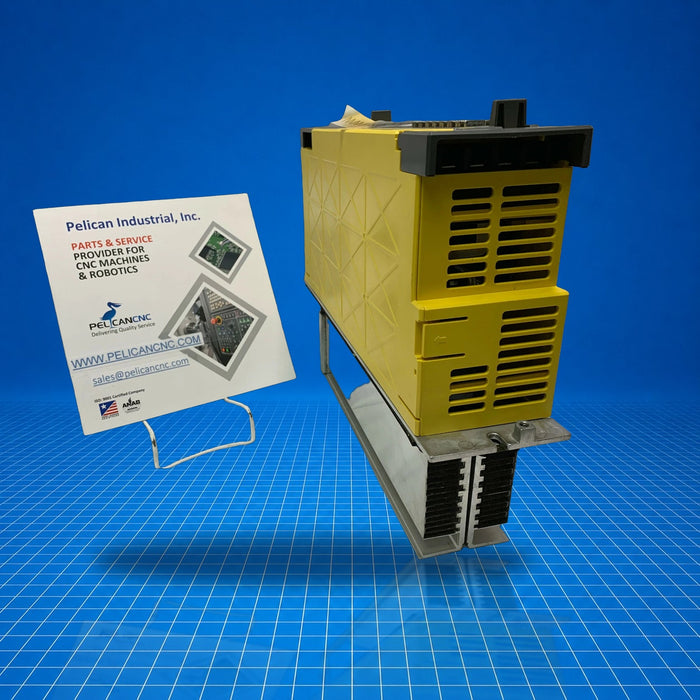 A06B-6112-H011 GE Fanuc industrial automation part - part number label view