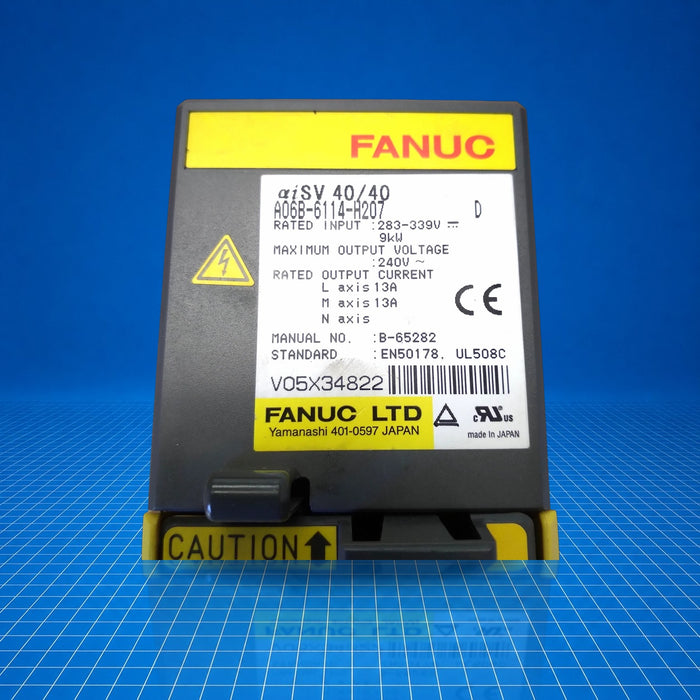 A06B-6114-H207 GE Fanuc industrial automation part - product view