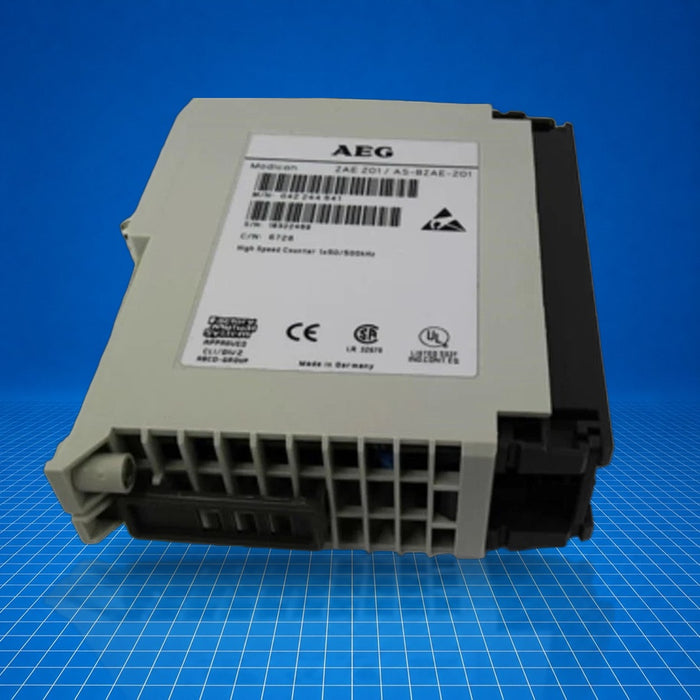 AS-BZAE-201 Schneider industrial automation part - part number label view