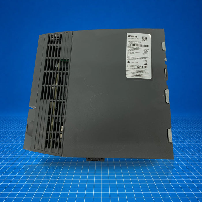 6SL3210-1KE11-8AF2 Siemens industrial automation part - part number label view
