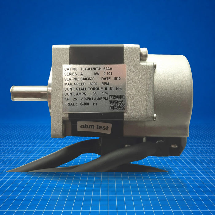 TLY-A120T-HJ62AA Allen Bradley industrial automation part - part number label view