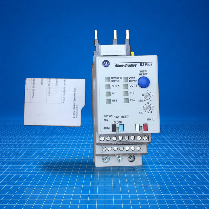 193-EC2AB Allen Bradley industrial automation part - part number label view