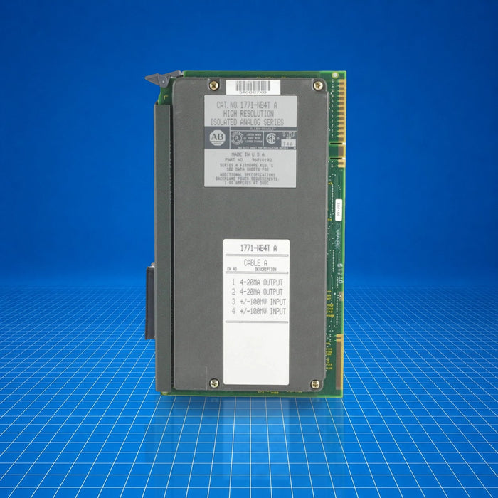1771-NB4T Allen Bradley industrial automation part - unit detail