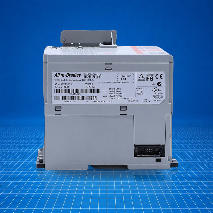 1768-L43S Allen Bradley industrial automation part - product view